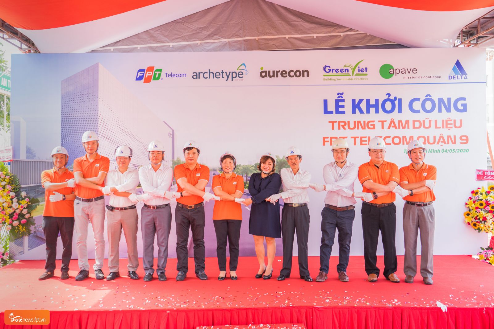 Trung tâm Dữ liệu lớn nhất Việt Nam được FPT Telecom khởi công tại Khu Công Nghệ Cao Quận 9